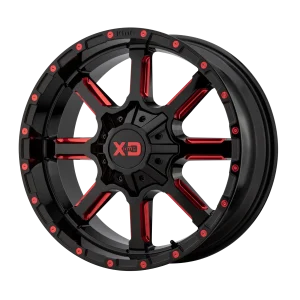 XD Series – XD838 MAMMOTH – Black – 20″x10″ -18mm – Summer Wheels – XD83821087918N